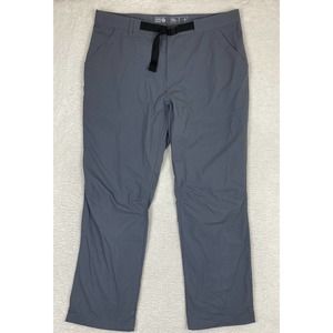 Mountain Hardware Trail Sender Belted Flat Hiking Tech Pants Mens Size 40X32
